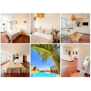 Casa Bamboo Corralejo, Relax, Piscina Y Parking Privado Corralejo